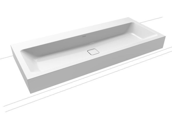 Kaldewei Cono umývadlo 120x50 cm obdĺžnik klasické umývadlo biela 902706003001