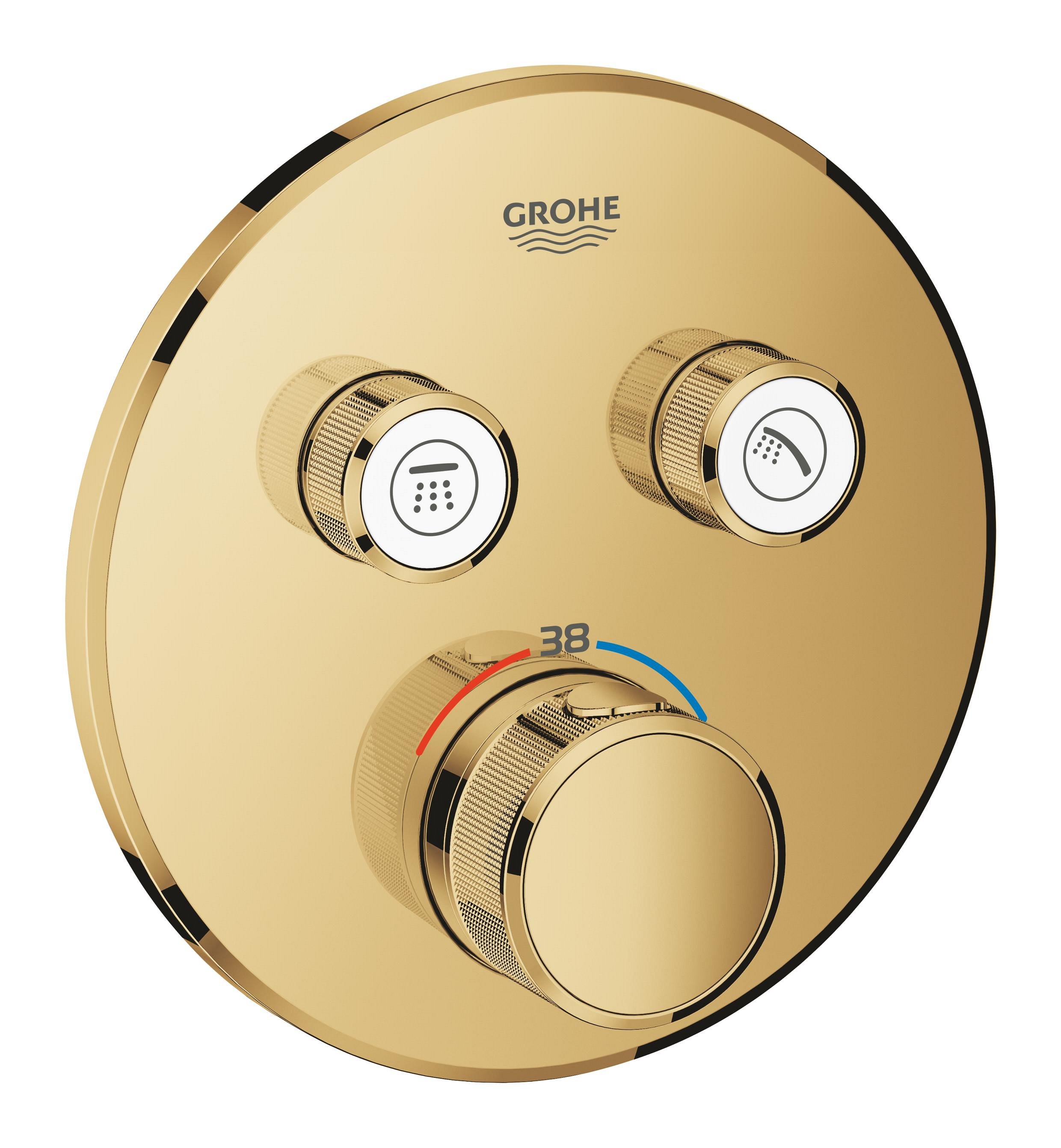 Grohe Grohtherm SmartControl vaňová/sprchová batéria podomietková s termostatom Cool Sunrise 29119GL0