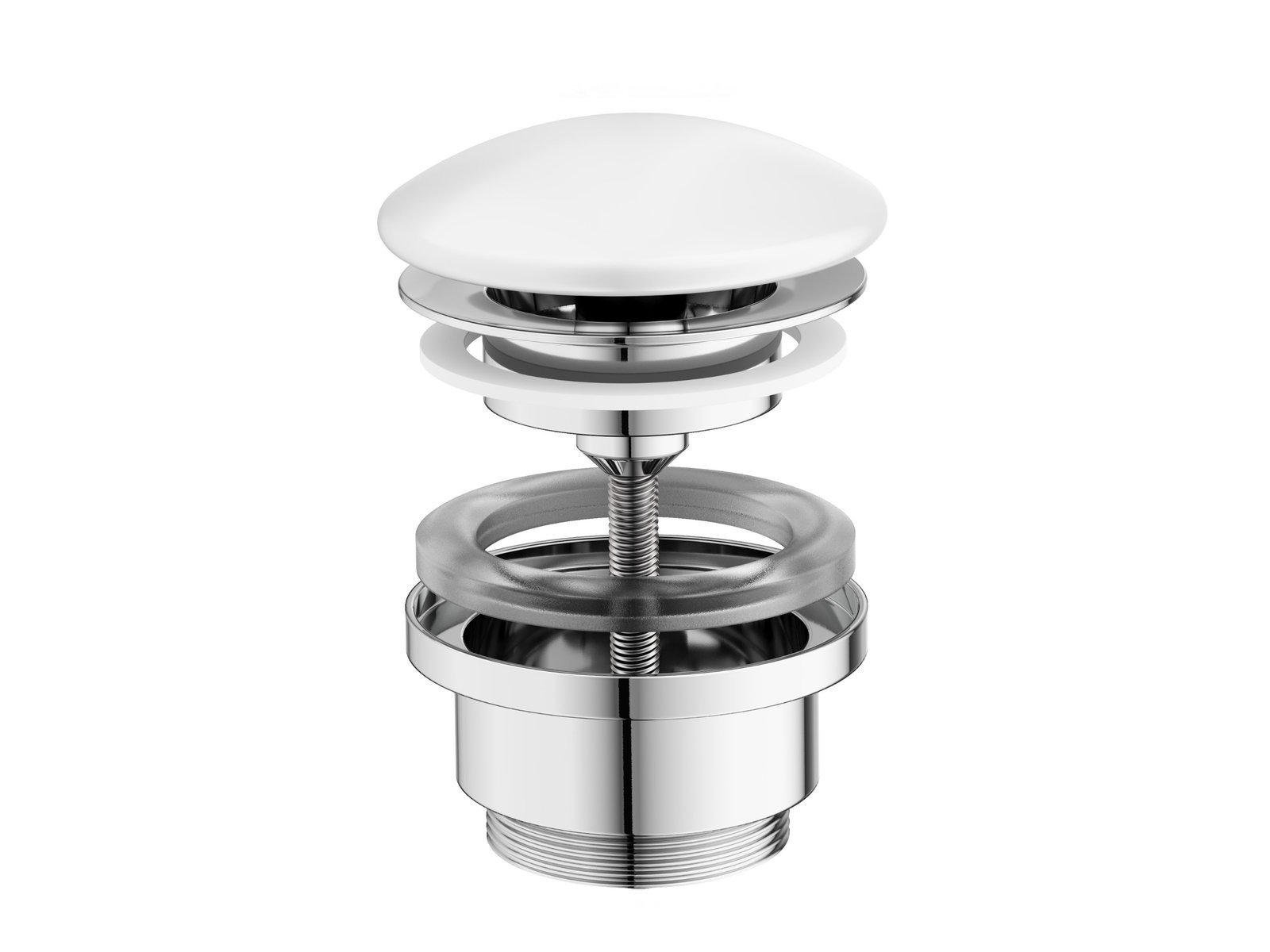 Ravak umyvadlový výpust biela X01695