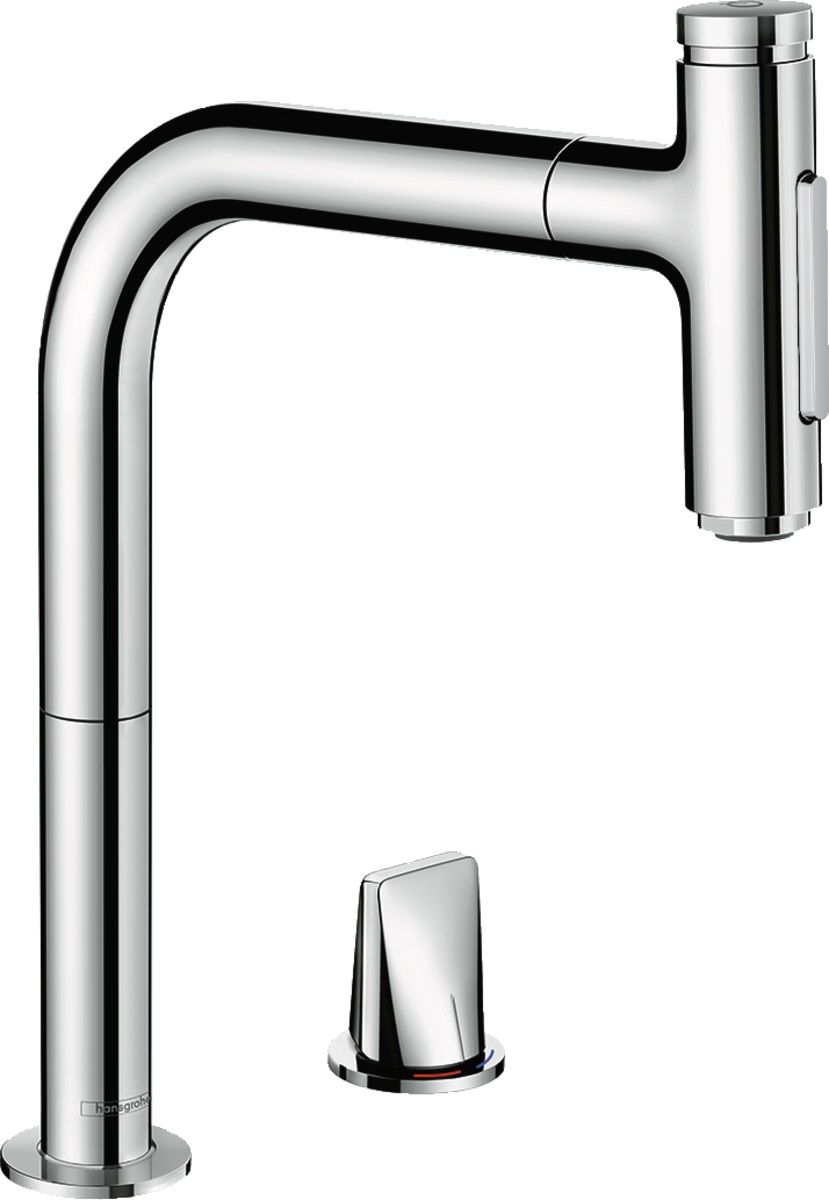 Hansgrohe Metris Select M71 kuchynská batéria stojánková chrómová 73818000