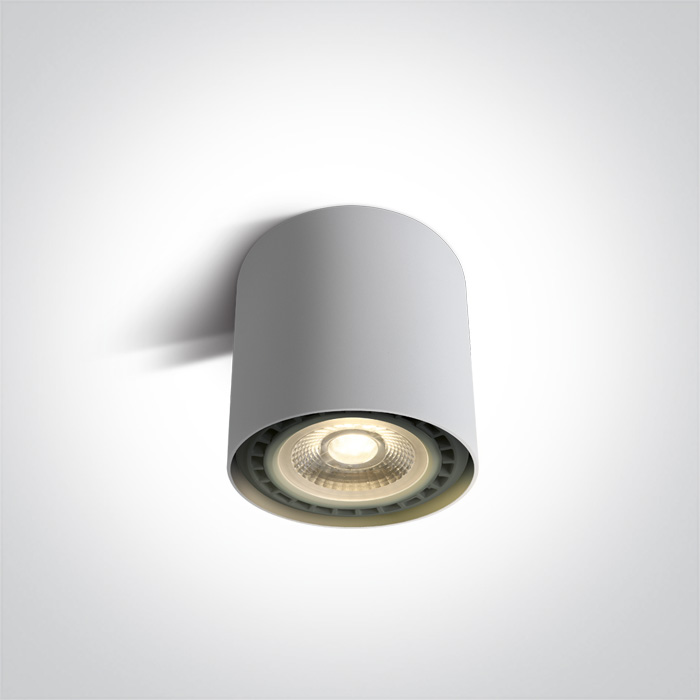One Light Naksos stropné svietidlo 1x15 W biela 12144/W