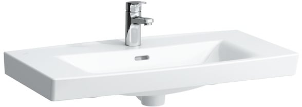 Laufen Pro N umývadlo 80x42 cm obdĺžnik klasické umývadlo biela H8109574001041