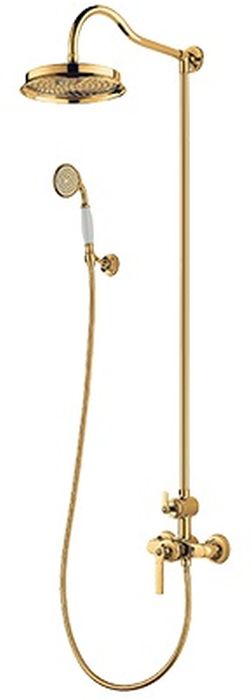 Omnires Armance sprchová súprava nástenná zlatá AM5244GL