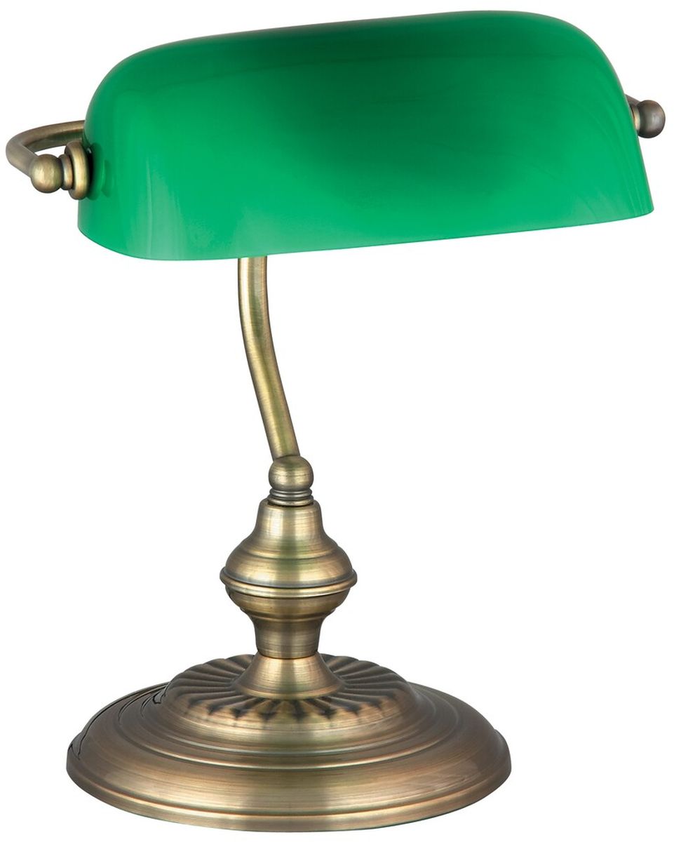 Rabalux Bank stolová lampa 1x60 W zelená 4038