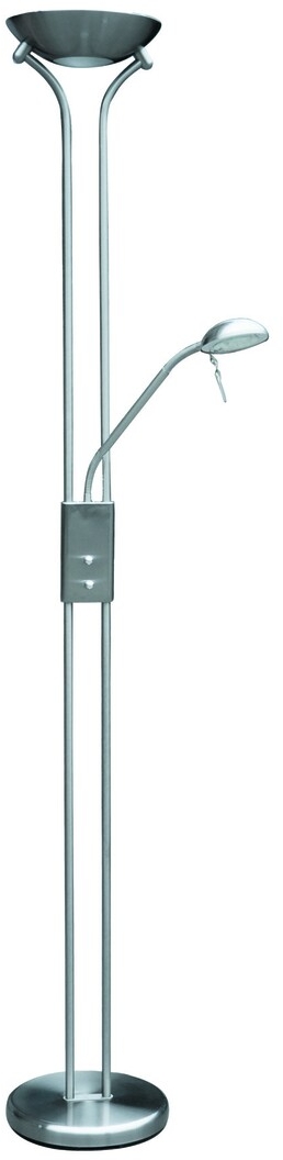 Rabalux Beta stojaca lampa 2x230 W chróm-saténová 4075