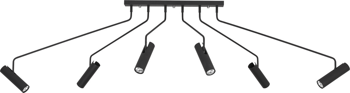 Nowodvorski Lighting Eye Super stropné svietidlo 6x35 W čierna 6505
