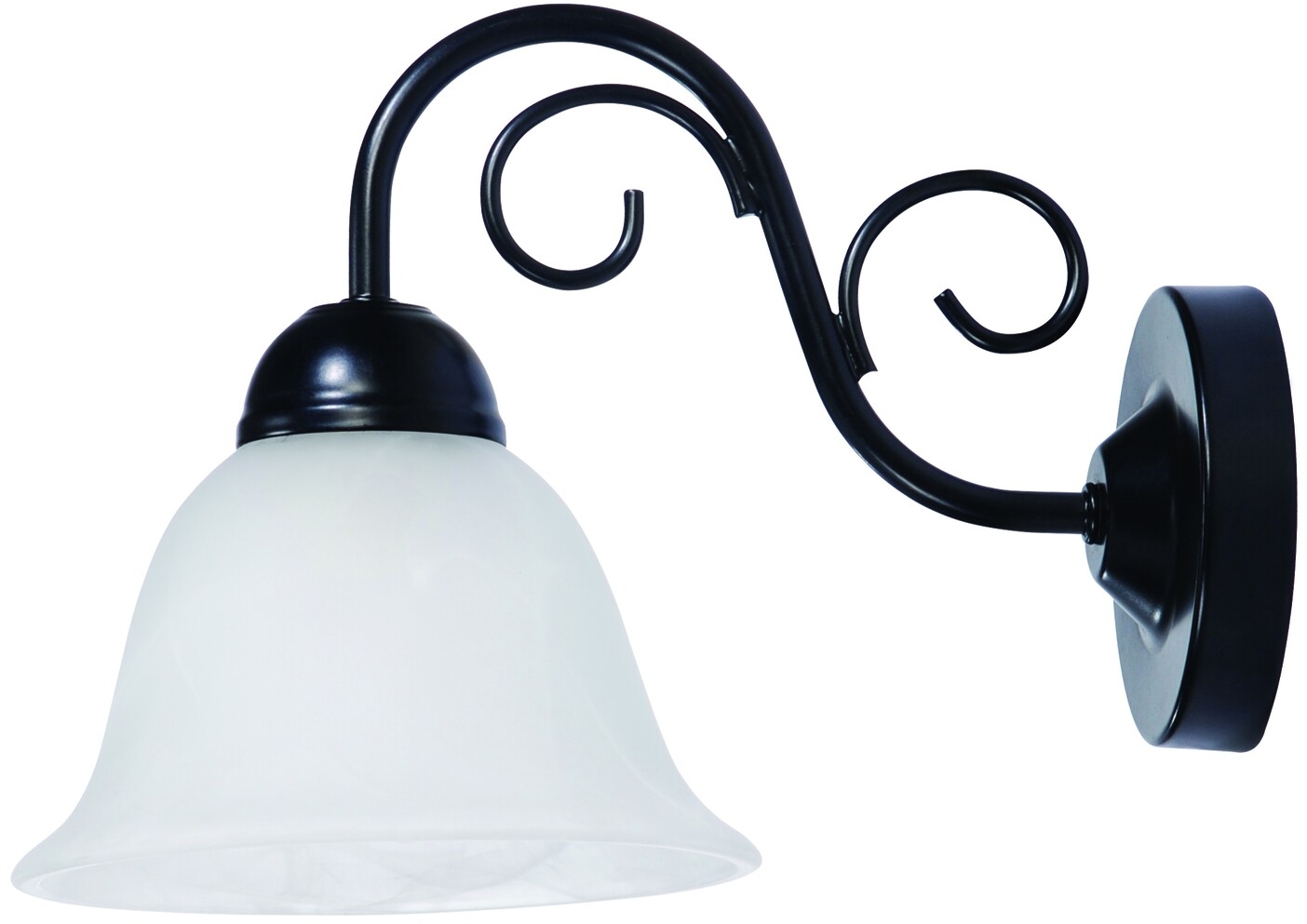 Rabalux Athen nástenná lampa 1x40 W biela 7811