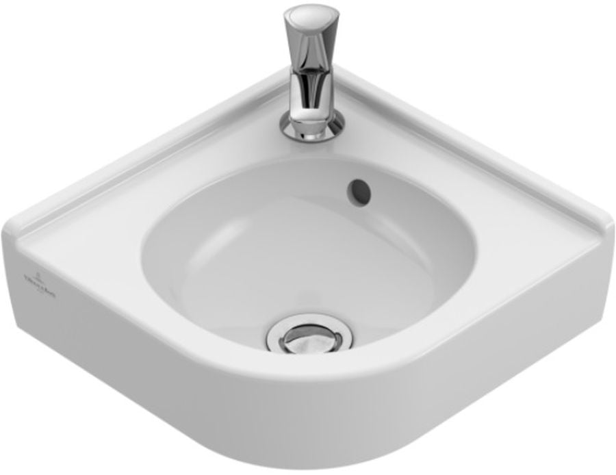 Villeroy & Boch O.Novo umývadlo 32x32 cm rohový klasické umývadlo biela 731032R1