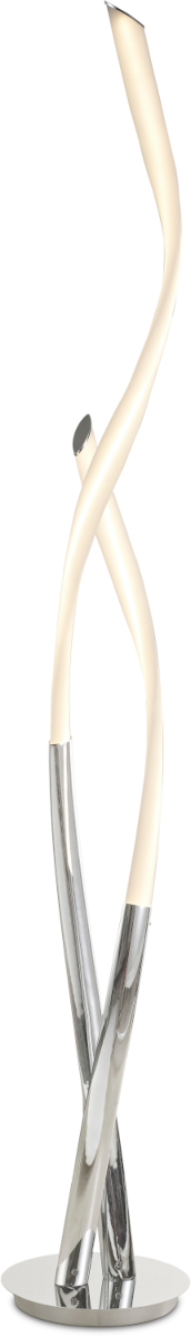 Mantra Armonia stojaca lampa 2x30 W biela-chróm 6730
