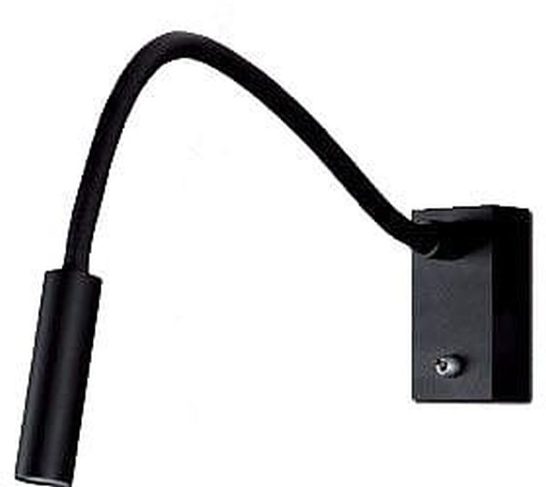 MaxLight Rider Black nástenná lampa 1x3 W čierna W0046