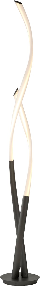 Mantra Armonia stojaca lampa 2x30 W biela-titánová 6800