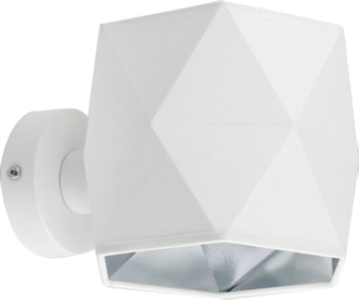 TK Lighting Siro nástenná lampa 1x15 W biela 3246