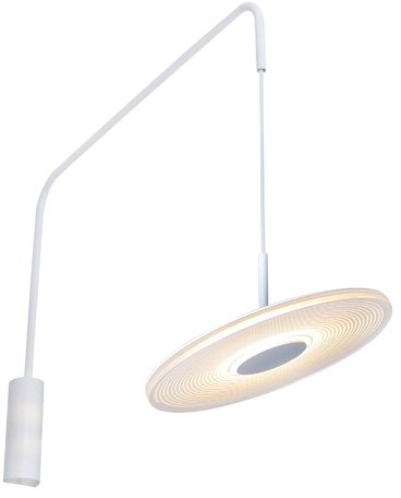 Altavola Design Vinyl nástenná lampa 1x12 W biela LA080/W