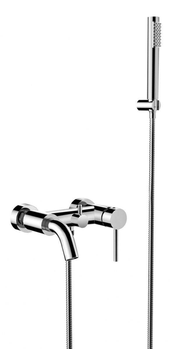 Besco Illusion vaňová/sprchová batéria nástenná chrómová BW-IS-CH
