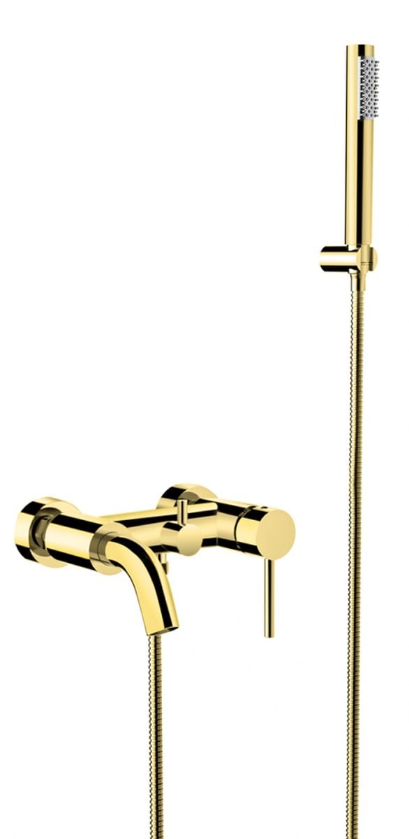 Besco Illusion vaňová/sprchová batéria nástenná zlatá BW-IS-ZL