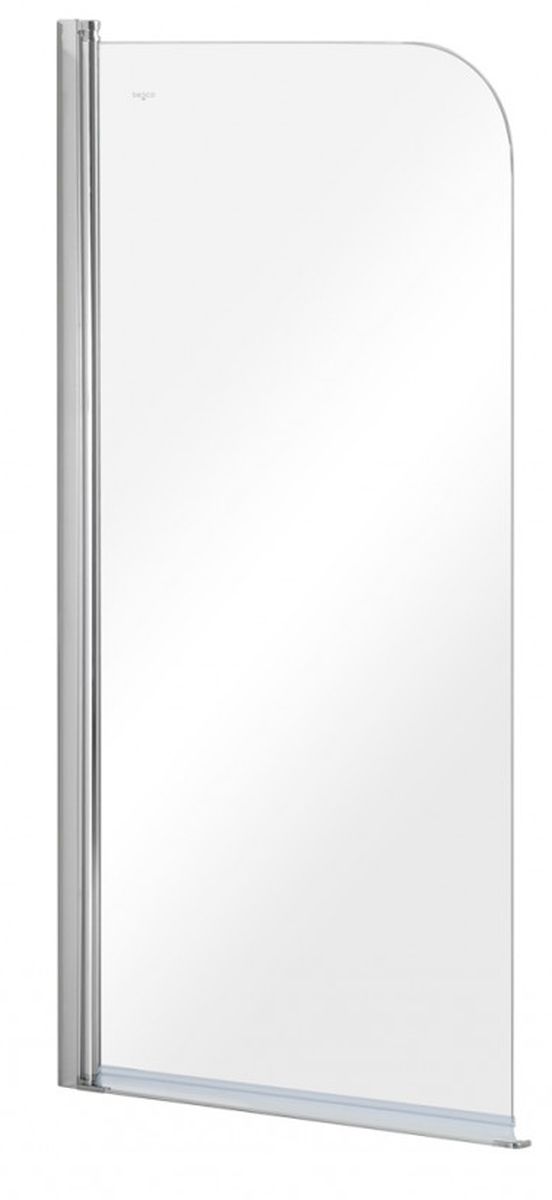 Besco Prime vaňová zástena 70 cm jednodielny chrómová lesklé/číre sklo PNP-1S
