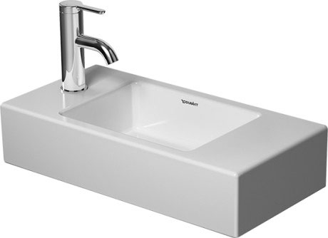 Duravit Vero Air umývadlo 50x25 cm obdĺžnik umývadlo na nábytok biela 07245000091