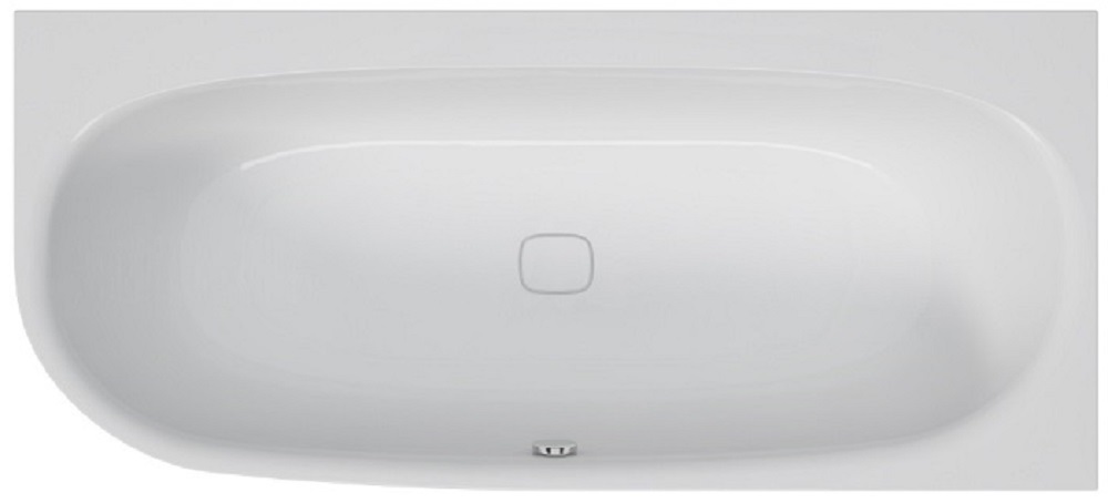 Hoesch iSensi rohová vaňa 190x90 cm oválne biela 3856.010