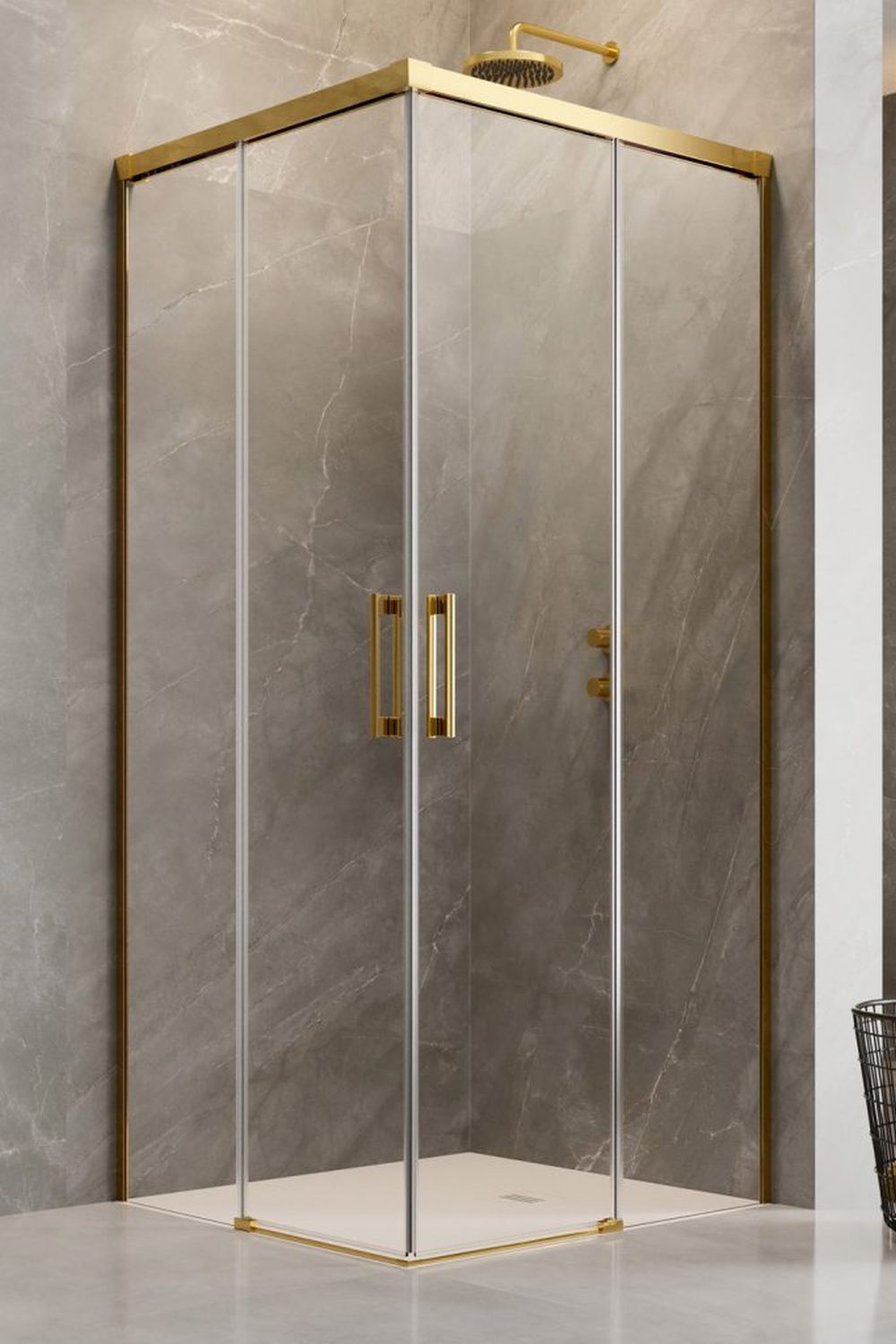 Radaway Idea Gold KDD sprchovací kút 80x80 cm obdĺžniková 387061-09-01R