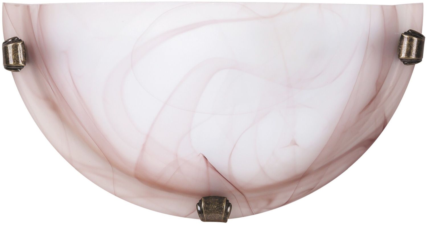 Rabalux Alabastro nástenná lampa 1x60 W hnedá-alabastrová 3053