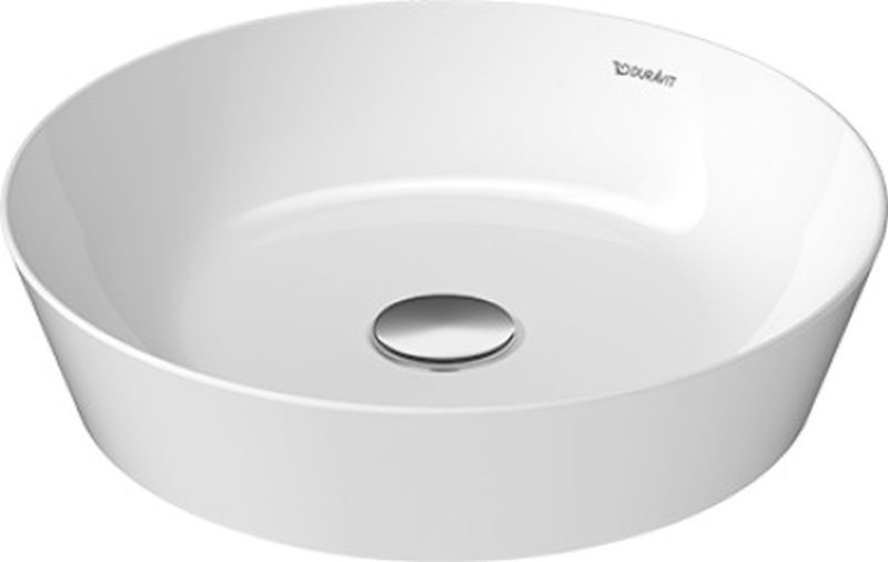 Duravit Cape Cod umývadlo 43x43 cm okrúhly pultové umývadlo biela 2328430000