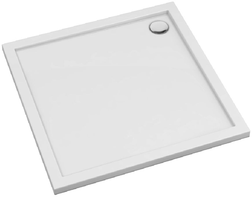 Schedpol Corrina New štvorcová sprchová vanička 90x90 cm biela 3.4331