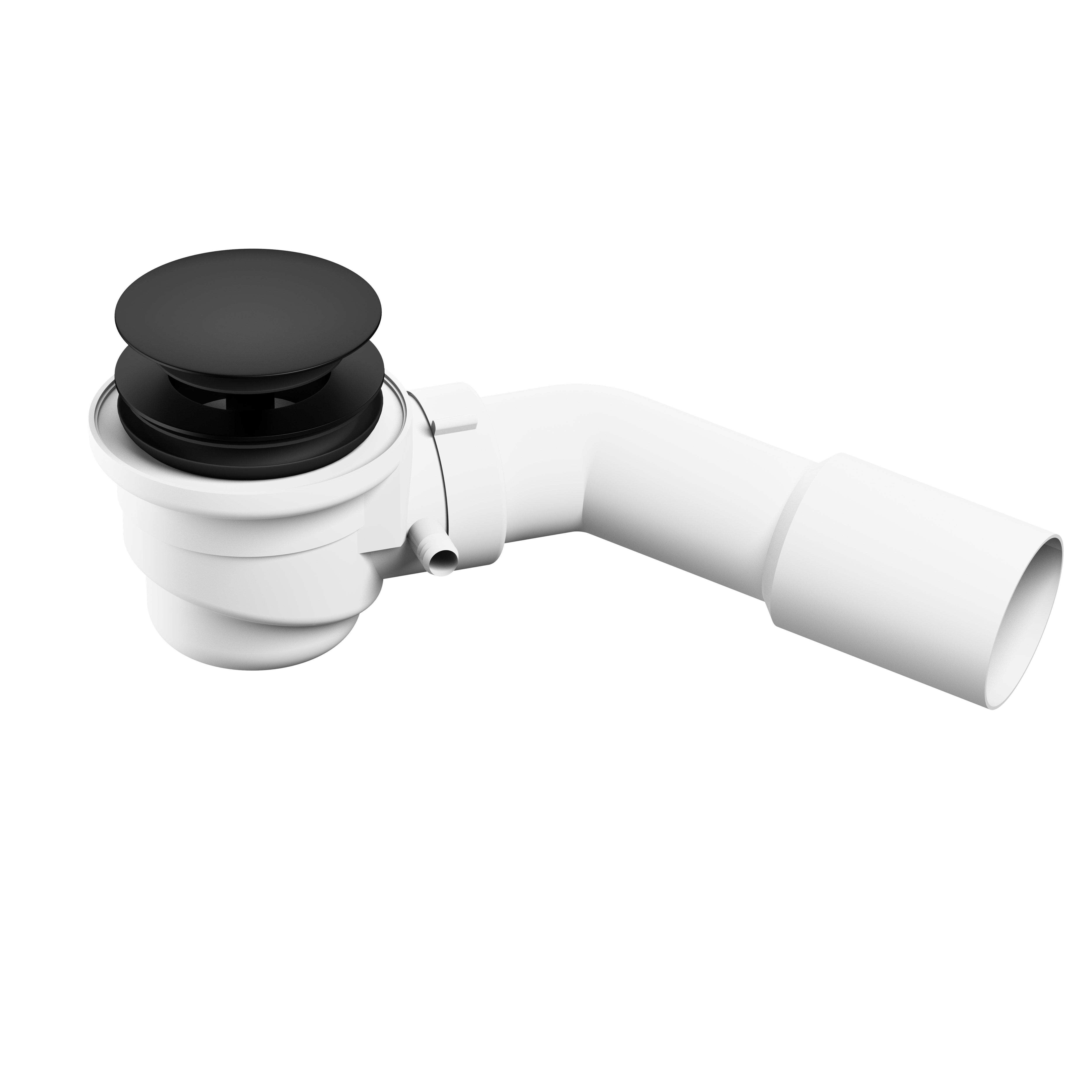 Cersanit Universal vaňový sifón čierna S904-008