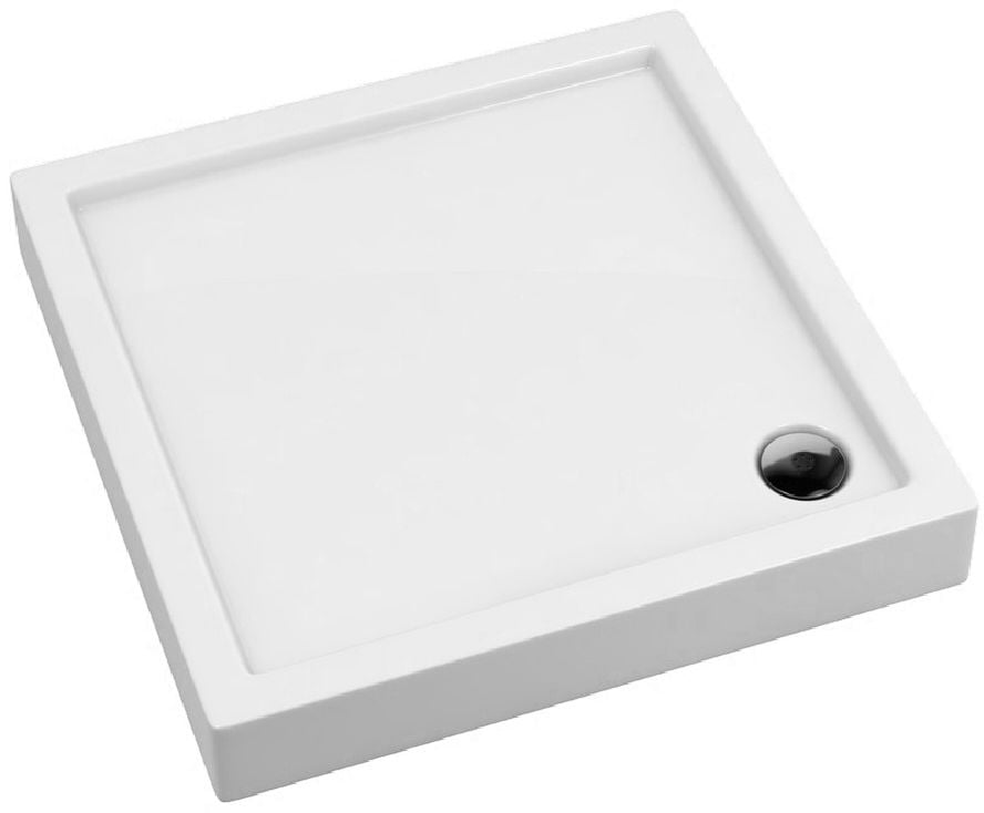 Schedpol Competia štvorcová sprchová vanička 90x90 cm biela 3.0161