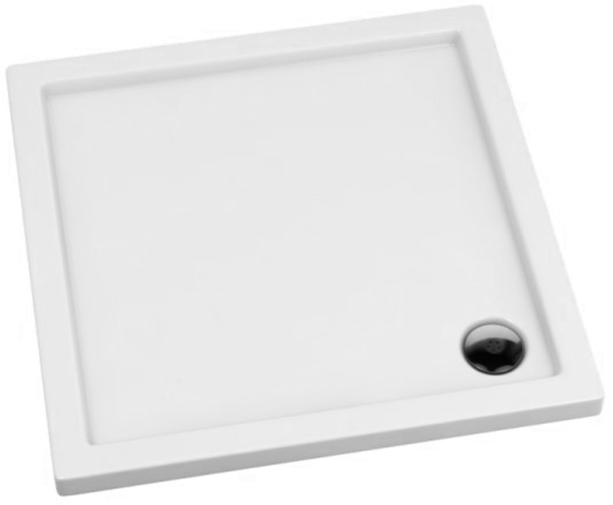 Schedpol Corrina štvorcová sprchová vanička 100x100 cm biela 3.062