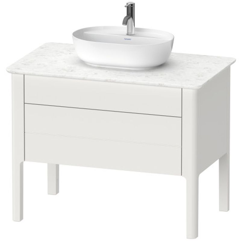 Duravit Luv skrinka 93.8x57x74.3 cm stojacie pod umývadlo biela LU956903939