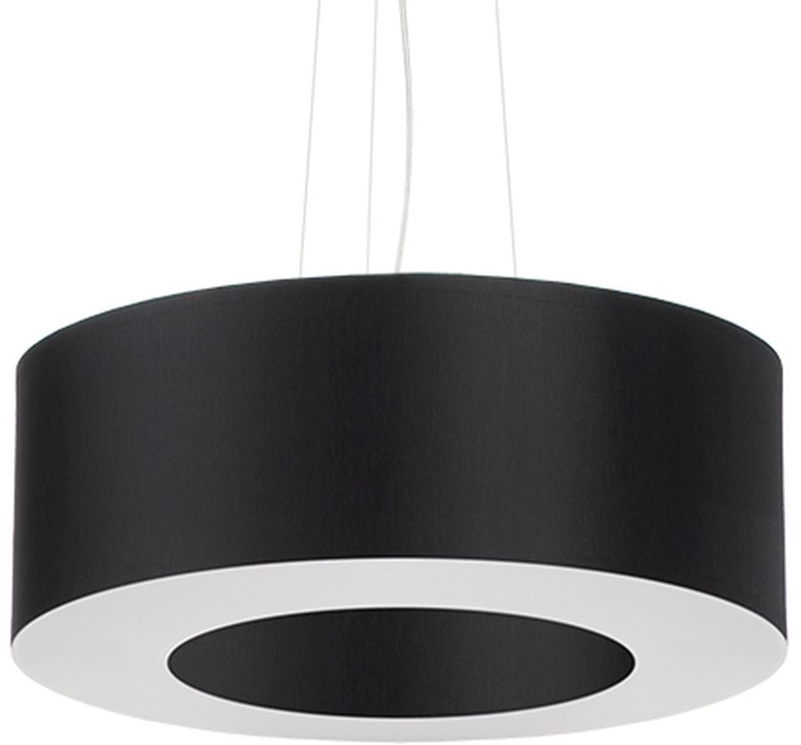 Sollux Lighting Saturno závesné svietidlo 5x60 W biela-čierna SL.0748