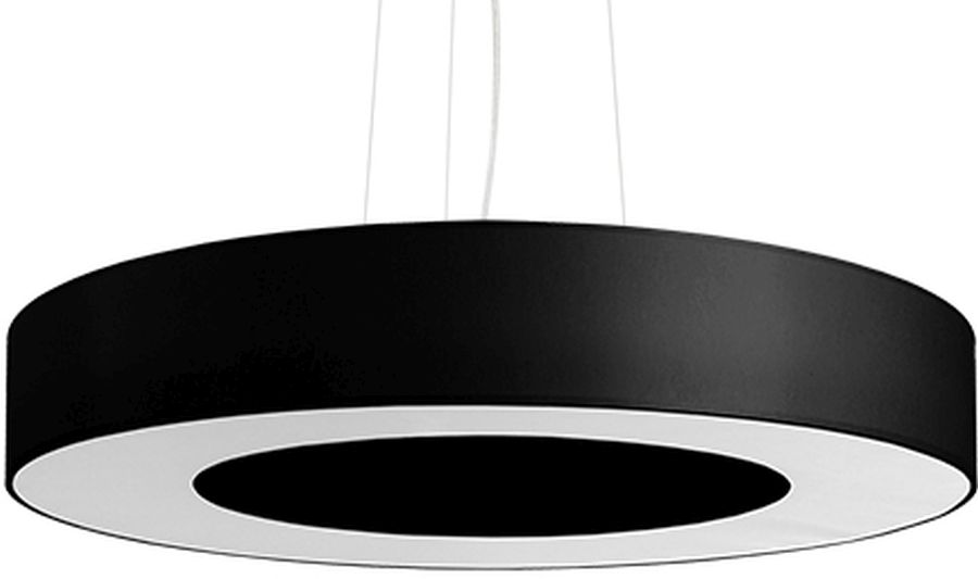 Sollux Lighting Saturno závesné svietidlo 5x60 W biela-čierna SL.0750