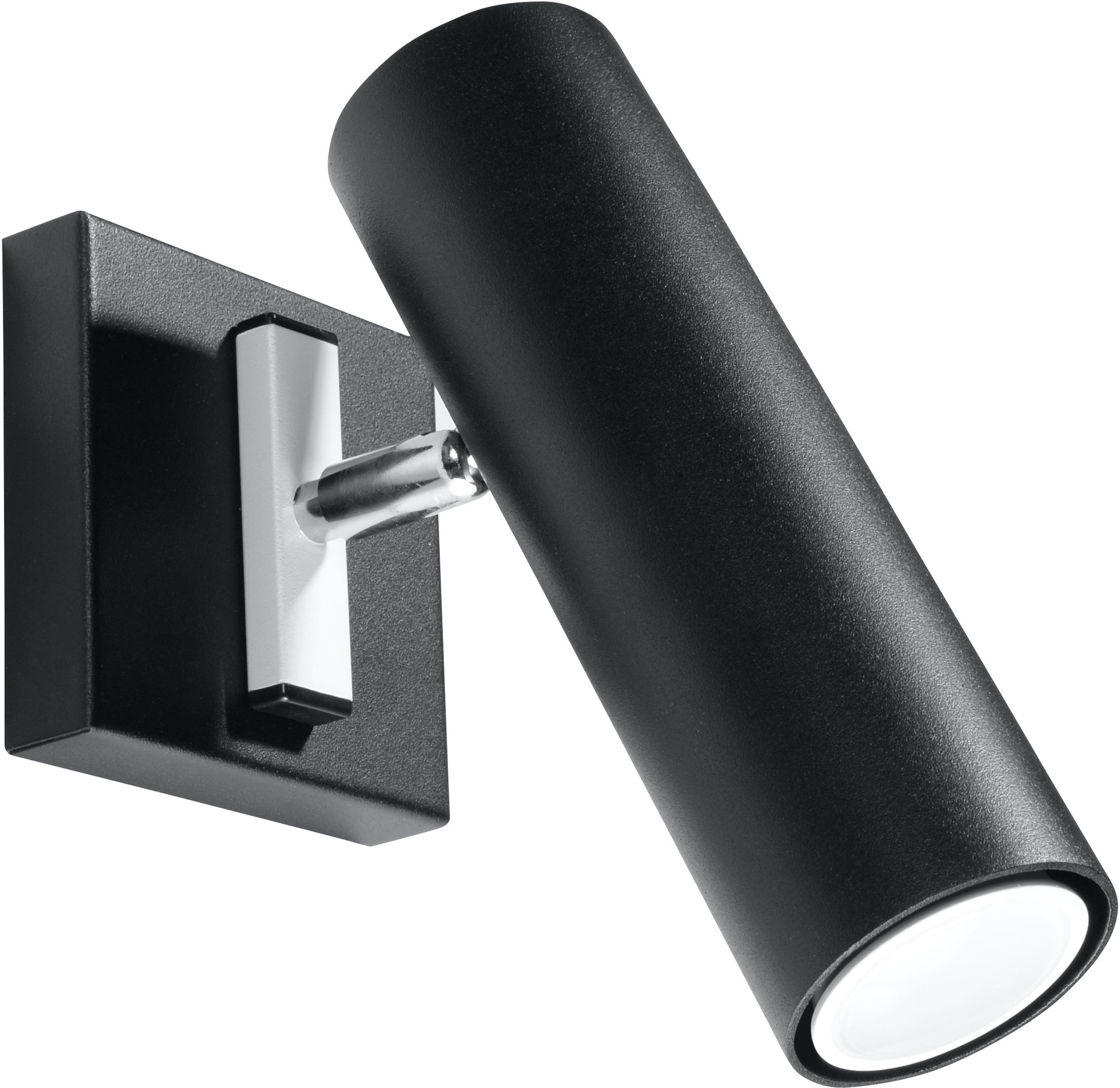 Sollux Lighting Direzione nástenná lampa 1x6 W čierna SL.0498