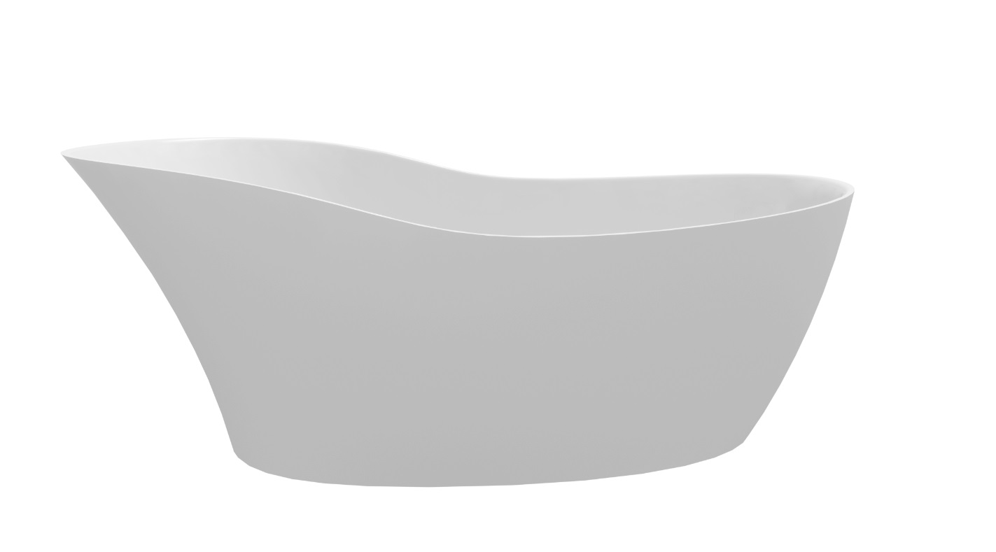 Hoesch Namur Lounge voľne stojaca vaňa 190x90 cm oválne biela 4493.013305