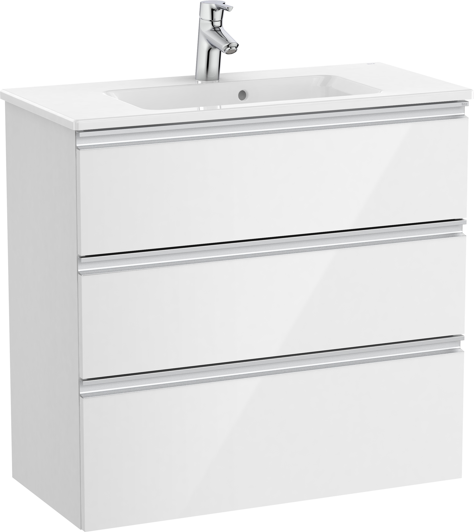 Roca Gap-N Compacto umývadlo so skrinkou 80.5 cm biela A851499806