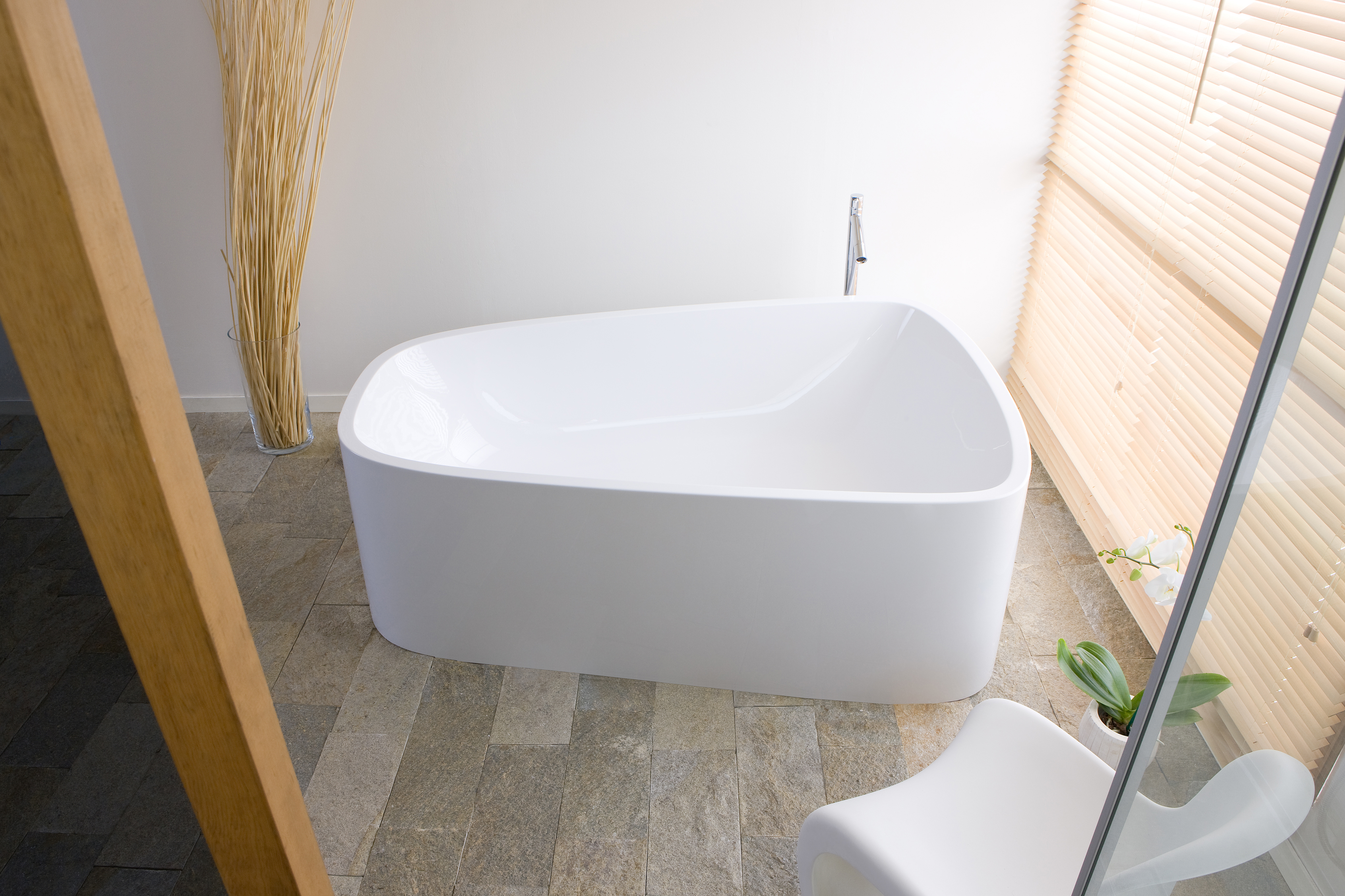 Hoesch SingleBath voľne stojaca vaňa 179.8x117.3 cm oválne biela 3699.010
