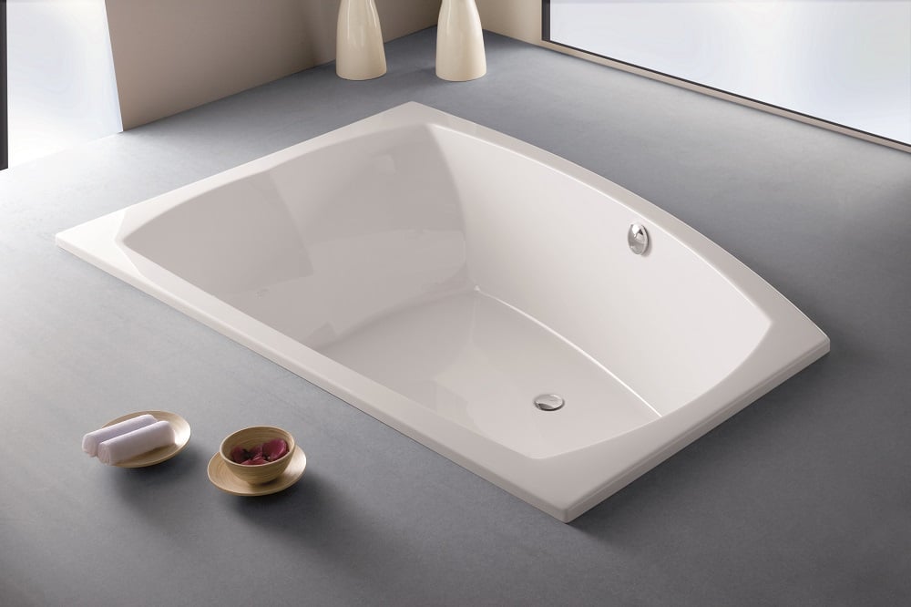 Hoesch Largo rohová vaňa 180x130 cm pravostranné biela 3693.010