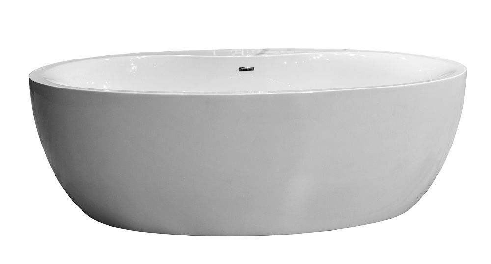 Hoesch Cabo voľne stojaca vaňa 185x90 cm oválne biela 6610.010