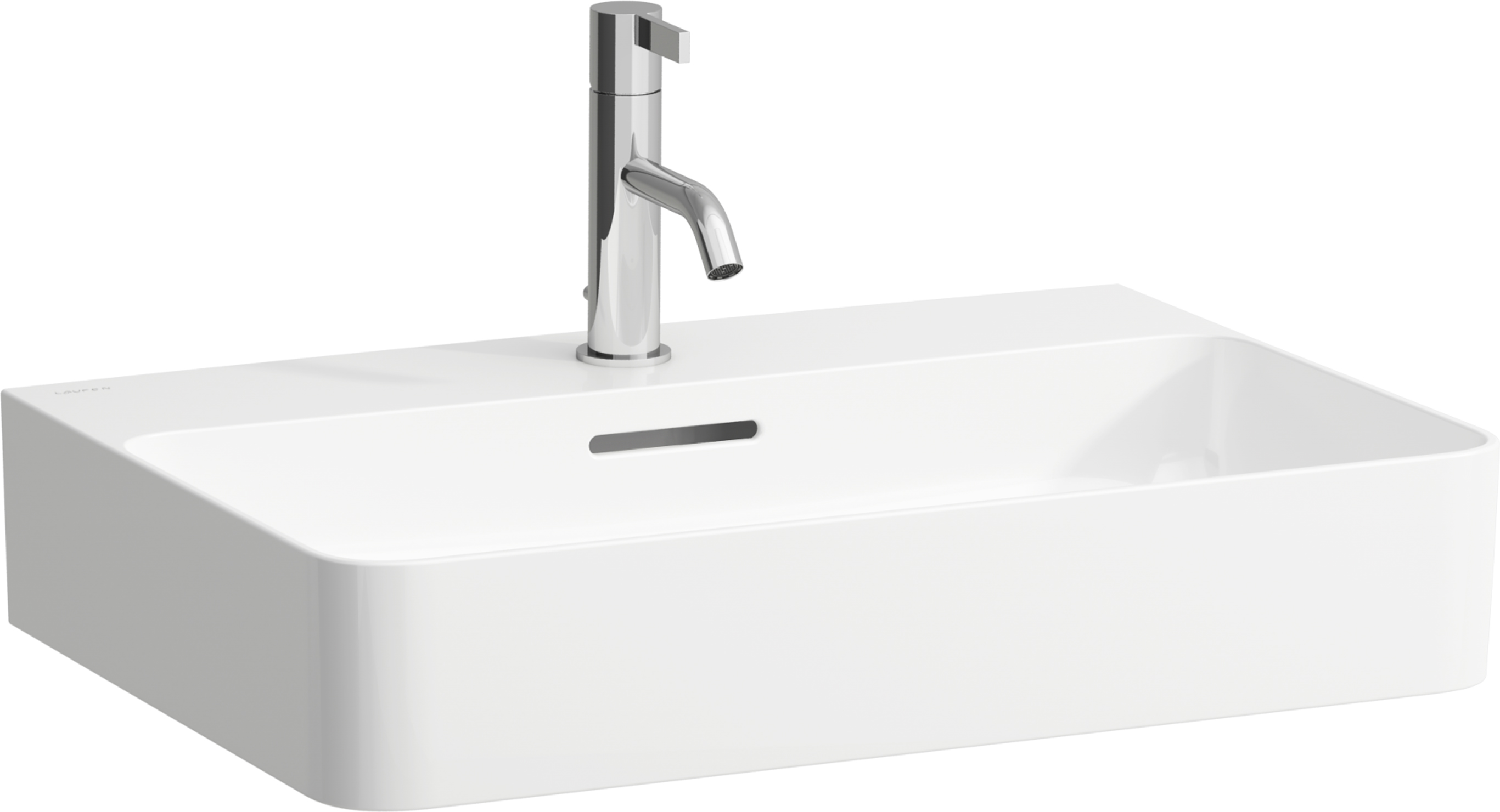 Laufen Val umývadlo 60x42 cm obdĺžnik klasické umývadlo-pultové umývadlo biela H8102830001041