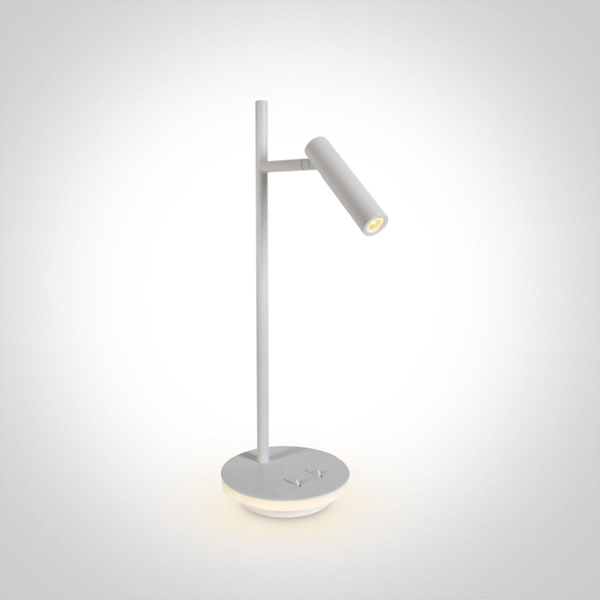 One Light Diodor stolová lampa 2x6 W biela 61132A/W/W