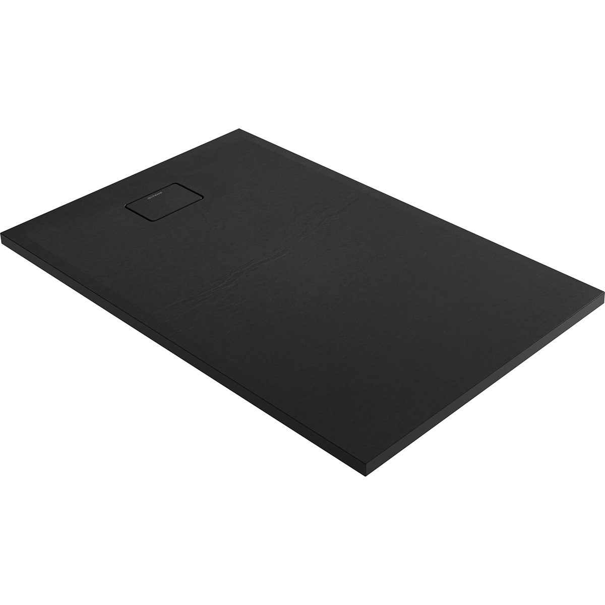 Oltens Bergytan obdĺžniková sprchová vanička 140x90 cm čierna 15107300