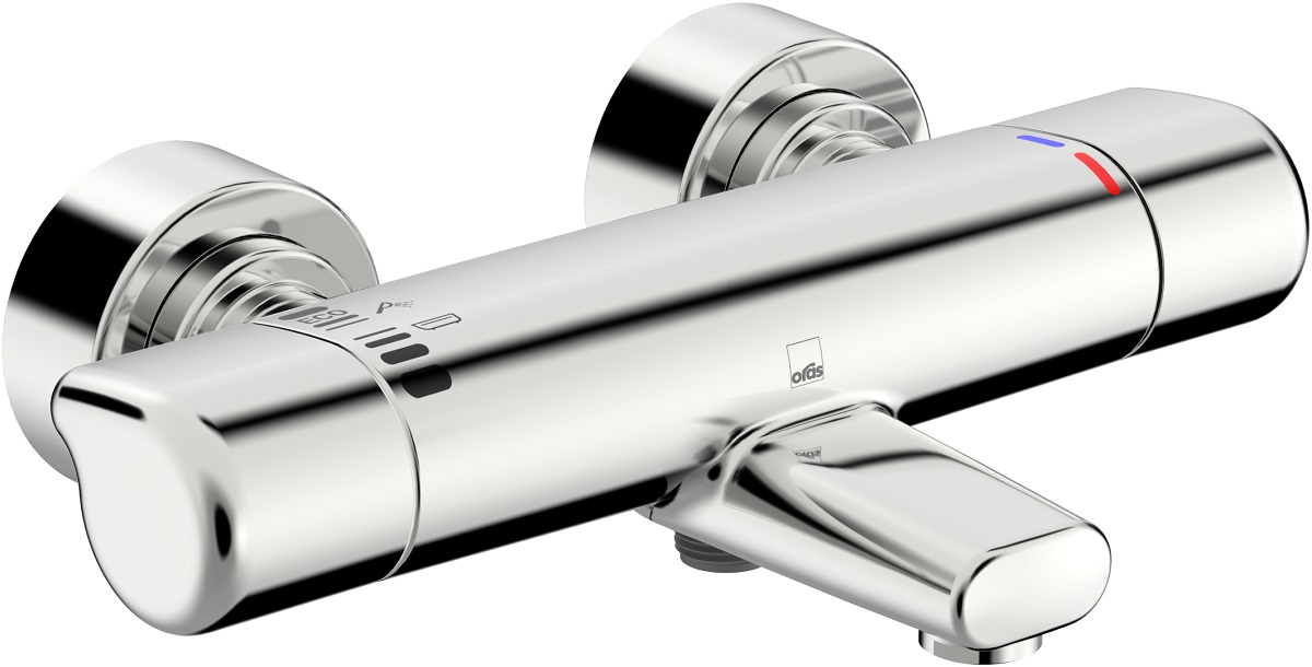 Oras Care vaňová/sprchová batéria nástenná s termostatom chrómová 5762G