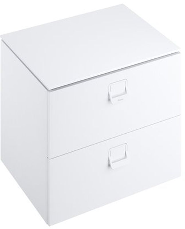 Ravak Comfort doska na skrinku 60x46 cm biela X000001379