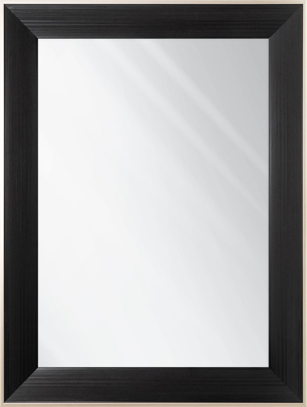 Ars Longa Bari zrkadlo 64x114 cm odĺžnikový čierna BARI50100-C