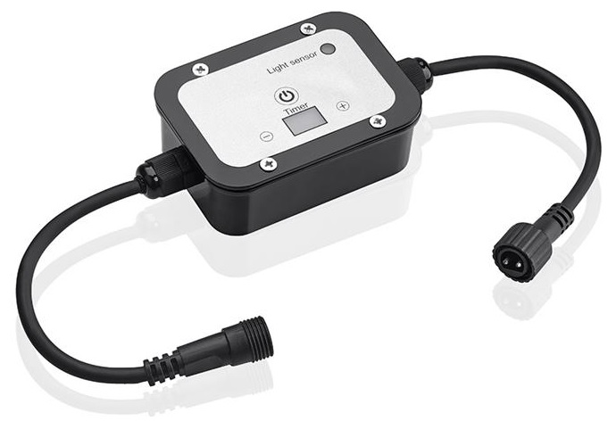 Markslöjd Garden 24 senzor súmraku čierna 106936