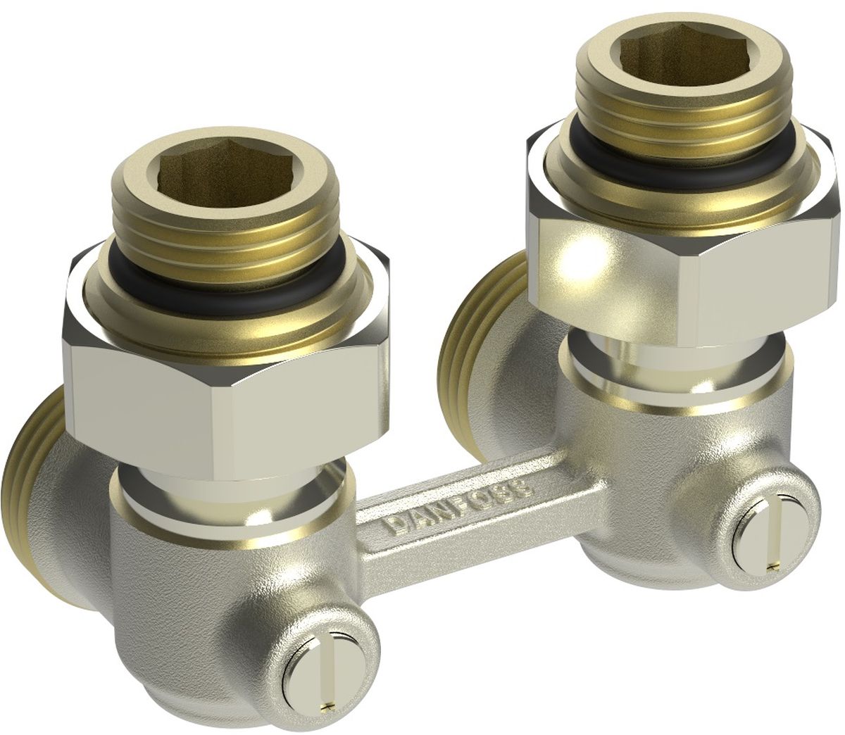 Danfoss RLV rohový ventil nikel 003L0394