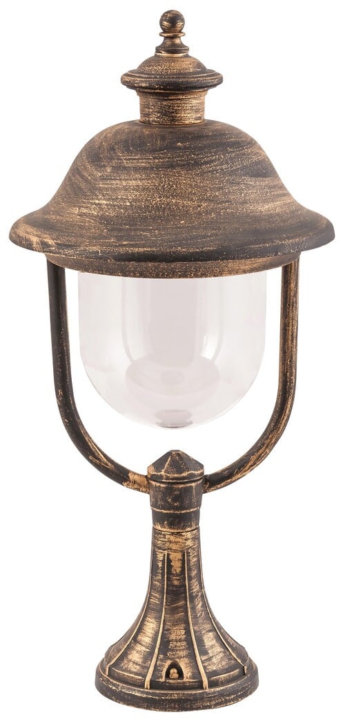 Rabalux New York vonkajšia stojaca lampa 1x100 W priehľadná-zlatá 8698