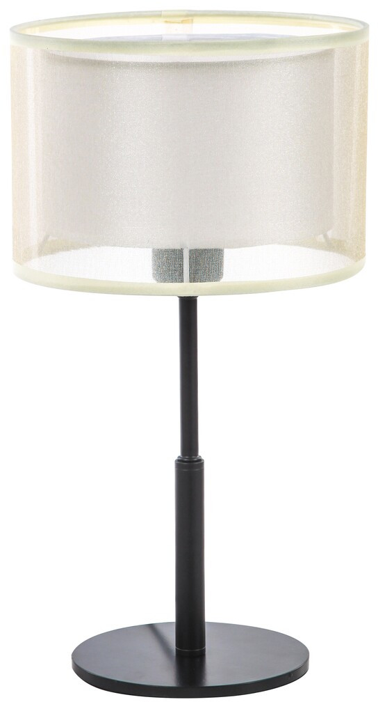 Rabalux Aneta stolová lampa 1x40 W čierna-béžová 5095