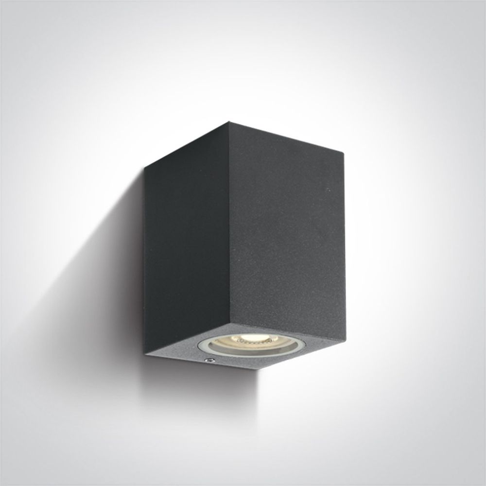 One Light vonkajšie nástenné svietidlo 1x7 W antracitová 67426/AN
