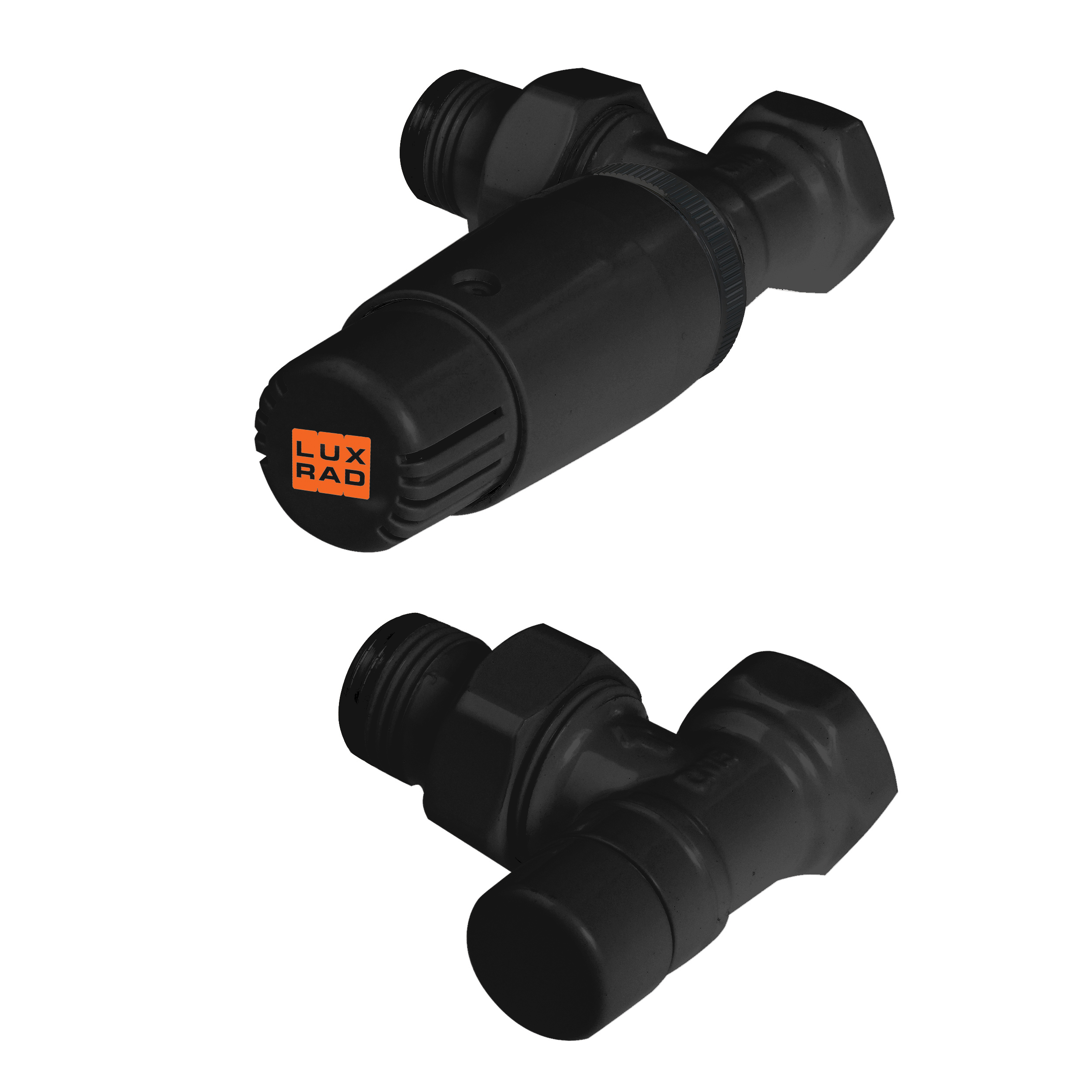 Luxrad termostatická súprava čierna KT9005MAT